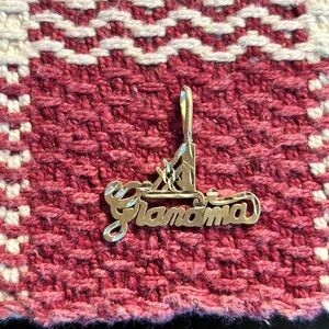 14k Gold 'Grandma' Pendant